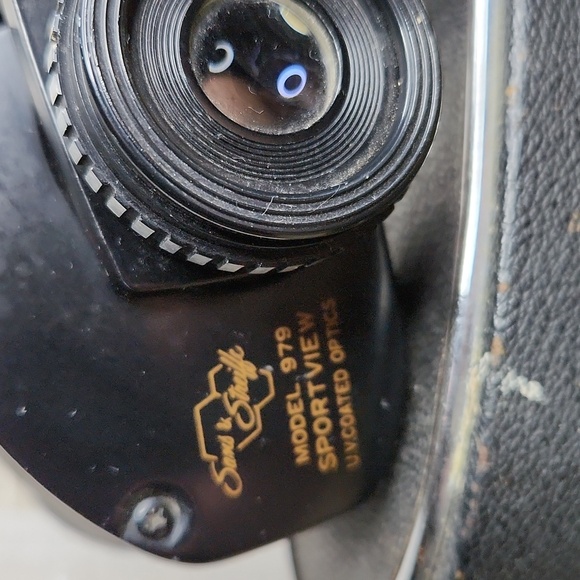 Vintage Sans & Streiffe 7x35 Extra Wide Angle U.V. Coated Model 979 Binoculars - Picture 3 of 14